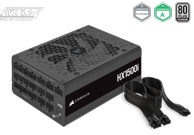 Corsair HX1500i - 1500W Platinum PSU PCIe 5.1 - ATX 3.1 - Ultra-Low Noise - 10 års garanti (CP-9020261-EU)