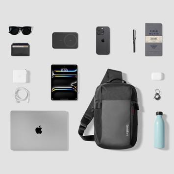 Tomtoc Navigator-T24 Sling Bag S for 13-14 inch MacBook Air/Pro, 40x25x12cm (T24M1D1)