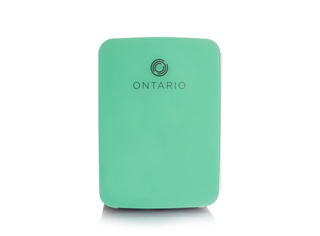 Ontario 10L minikjøleskap, mintgrønt/hvitt