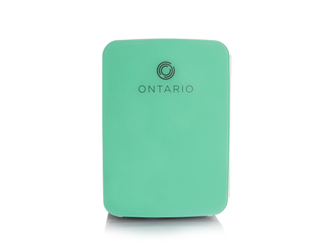 Ontario 10L minikjøleskap,  mintgrønt/ hvitt (ONTTC10G)