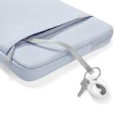 Tomtoc Defender-A13 Protective Laptop Sleeve for 13 inch New MacBook Air M4 - Light Blue (A13C2B3)