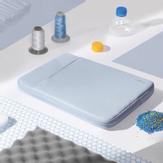 Tomtoc Defender-A13 Protective Laptop Sleeve for 13 inch New MacBook Air M4 - Light Blue (A13C2B3)