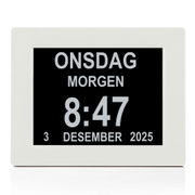 Ontario lettleselig kalenderklokke for eldre med Alzheimers, demens - 