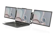 Ontario trippel skjerm for laptop 14" skjermsett for bærbare PC'er - får strøm og videosignal gjennom én USB-C-kabel (ONT-PM14H)