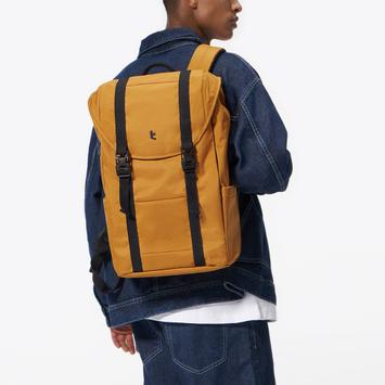 Tomtoc VintPack-TA1 Laptop Backpack Yellow for 16" laptop og 12.9" iPad, 45x30x15cm (TA1M1Y1)