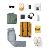 Tomtoc VintPack-TA1 Laptop Backpack Yellow for 16" laptop og 12.9" iPad, 45x30x15cm (TA1M1Y1)