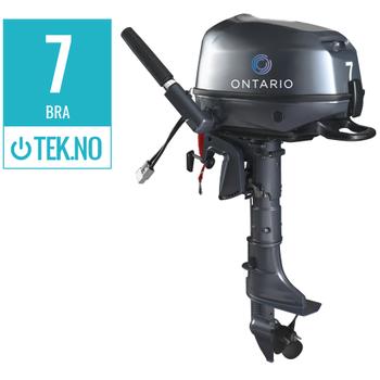 Ontario 7hk elektrisk påhengsmotor 48V 5.1KW vannkjølt påhenger (ONTARIO-E7-S)