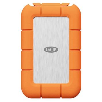 LaCie 1TB Rugged SSD4 40Gbps USB4 USB-C for macOS, iPadOS, iOS, Windows, ChromeOS, Android og gamingkonsoller IP54 (STND1000400)