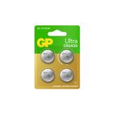 GP CR2430 Lithium knappcelle-batteri 4-pk 3V, Safety Seal (103258)