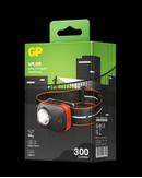 GP Xplor oppladbar hodelykt 300lm USB-C, 44 gram, IPX6, PHR16 (455027)