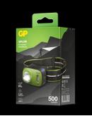 GP Xplor oppladbar hodelykt 500lm USB-C, 60 gram, IPX6, PHR17 (455028)