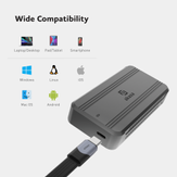 AKASA USB4 40Gbps to M.2 PCIe NVMe SSD Aluminium Enclosure (AK-ENU4M2-01)