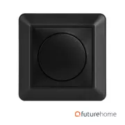 Futurehome Rotasjonsdimmer Sort (RAL9005)
