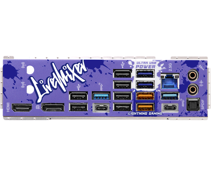 ASRock Z790 LiveMixer DDR5, ATX LGA1700, 1x M.2 PCIe 5.0, 4x M.2 PCIe 4.0, 1x USB 3.2 Type-C, 2x USB 3.1 Type-C, 2.5GbE LAN (90-MXBK10-A0UAYZ)