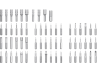 Mission SG Bit Driver Kit 64-bits fleksibelt skrutrekkersett (1029702)