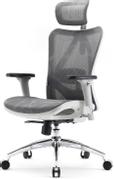 Sihoo M57 ergonomisk kontorstol hvit - 5 års garanti