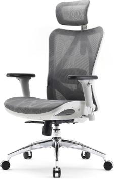 Sihoo M57 ergonomisk kontorstol hvit - 5 års garanti