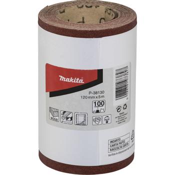 Makita slipepapir - rull - 120mmx5m K100 (P-38130)