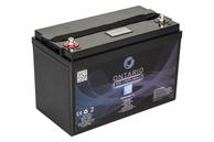 Ontario 12.8V 100Ah LifePO4 lithium-batteri (ONT12V100AH-PR)