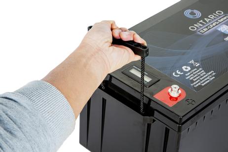 Ontario 12.8V 200Ah LifePO4 lithium-batteri (ONT12V200AH-PR)