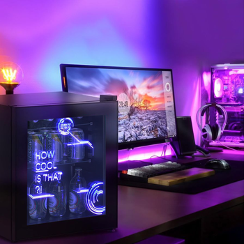 HCK Cyberpunk gaming-kjøleskap 48L (SC-46CTA-CYBER)