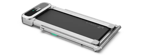 Urevo Foldimix 5L Pro sølv sammenleggbar tredemølle med stigningsfunksjon,  13.4km/t, 120x40cm løpebånd (URTM045)