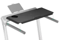 Urevo Foldimix 5L Pro sølv sammenleggbar tredemølle med stigningsfunksjon,  13.4km/t, 120x40cm løpebånd (URTM045)