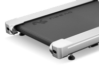 Urevo Foldimix 5L Pro sølv sammenleggbar tredemølle med stigningsfunksjon,  13.4km/t, 120x40cm løpebånd (URTM045)