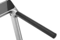 Urevo Foldimix 5L Pro sølv sammenleggbar tredemølle med stigningsfunksjon,  13.4km/t, 120x40cm løpebånd (URTM045)