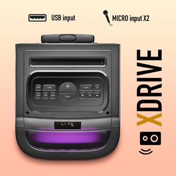 NGS Wild Space 1 Bluetooth-høyttaler 900W - 68x33x38cm - 13kg (WILDSPACE1)