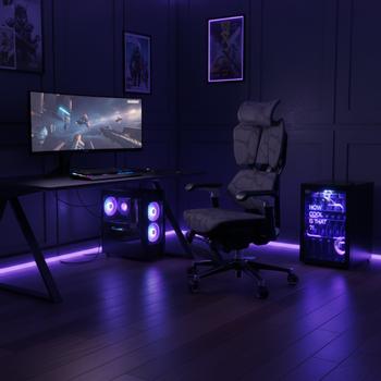 HCK Cyberpunk gaming-kjøleskap 70L (SC-70B-CYBER)