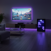 HCK Cyberpunk gaming-kjøleskap 115L (SC-130B-CYBER)