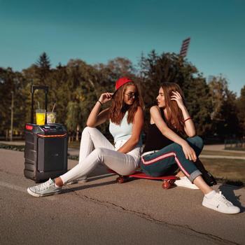 NGS Wild Bash vanntett Bluetooth-høyttaler 300W - 49x29.8x30cm - 7.3kg (WILDBASH)