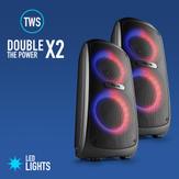 NGS Wild Temper Bluetooth-høyttaler 200W - 55x26x23cm - 5.3kg (WILDTEMPER)