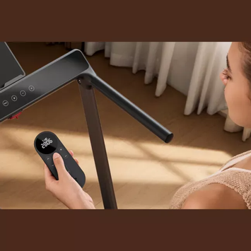 Urevo Foldimix 5L Pro svart sammenleggbar tredemølle med stigningsfunksjon,  13.4km/t, 120x40cm løpebånd (URTM045-BK)