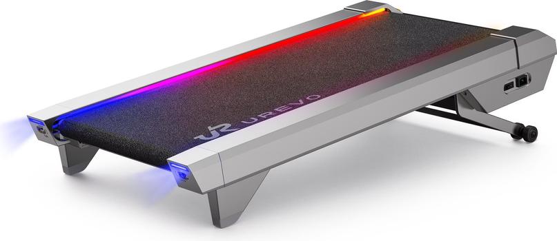 Urevo CyberPad for Office 2 gåmølle med stigningsfunksjon 6km/t, 10x42cm bånd (URTM051)