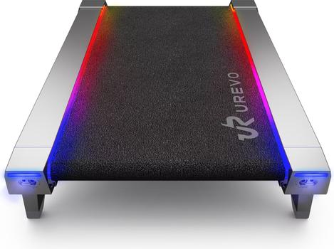 Urevo CyberPad for Office 2 gåmølle med stigningsfunksjon 6km/t, 10x42cm bånd (URTM051)