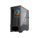 Nordic Gaming Munin RGB Tower ATX Sort (NGC-1167)
