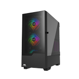 Nordic Gaming Munin RGB Tower ATX Sort (NGC-1167)