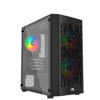 Nordic Gaming Fenris RGB Mini Tower micro-ATX Sort (NGC-1143)