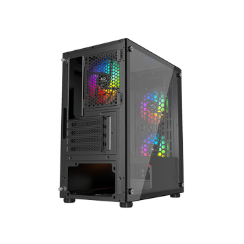 Nordic Gaming Fenris RGB Mini Tower micro-ATX Sort (NGC-1143)
