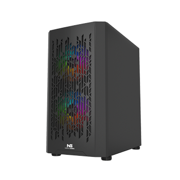 Nordic Gaming Fenris RGB Mini Tower micro-ATX Sort (NGC-1143)