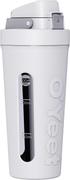 OYeet Shaker Bottle S2 - hvit flaske til proteinpulver - 700ml