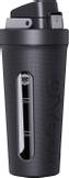 OYeet Shaker Bottle S2 - svart flaske til proteinpulver - 700ml (Bottle-S2-BK)