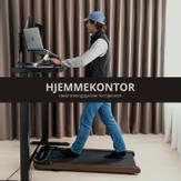 Urevo SpaceWalk E4W 6km/t tredemølle gåmølle, kontormølle,  101x38cm løpebånd, 120 kg vektkapasitet (URTM026)