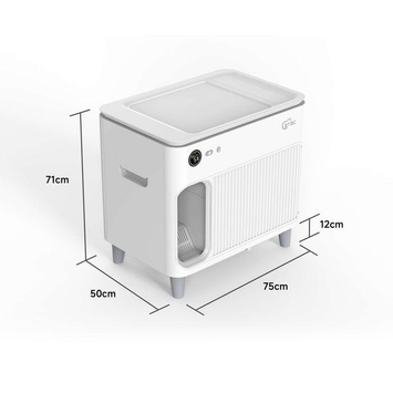 Catac Cleanbox selvrensende kattedo (CATAC-01)