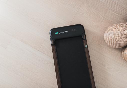 Urevo SpaceWalk E4W 6km/t tredemølle gåmølle, kontormølle,  101x38cm løpebånd, 120 kg vektkapasitet (URTM026)