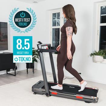 OYeet YT104 (Best i test) tredemølle med stigningsfunksjon 14km/t 105x43cm løpebånd (TM-YT104)