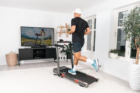 OYeet YT104 (Best i test) tredemølle med stigningsfunksjon 14km/t 105x43cm løpebånd (TM-YT104)