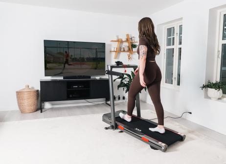 OYeet YT104 (Best i test) tredemølle med stigningsfunksjon 14km/t 105x43cm løpebånd (TM-YT104)